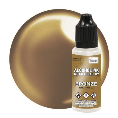 Alcohol Ink - Metallic Alloy - Bonze - 12ml