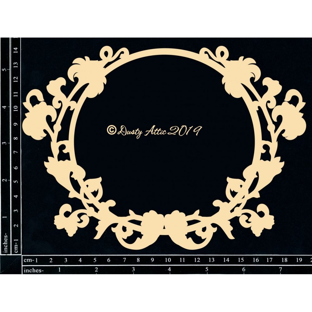 Baroque Frame Oval - Small