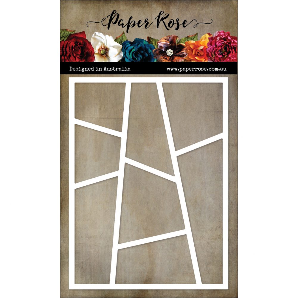 Paper Rose Comic Strip Frame Metal Cutting Die