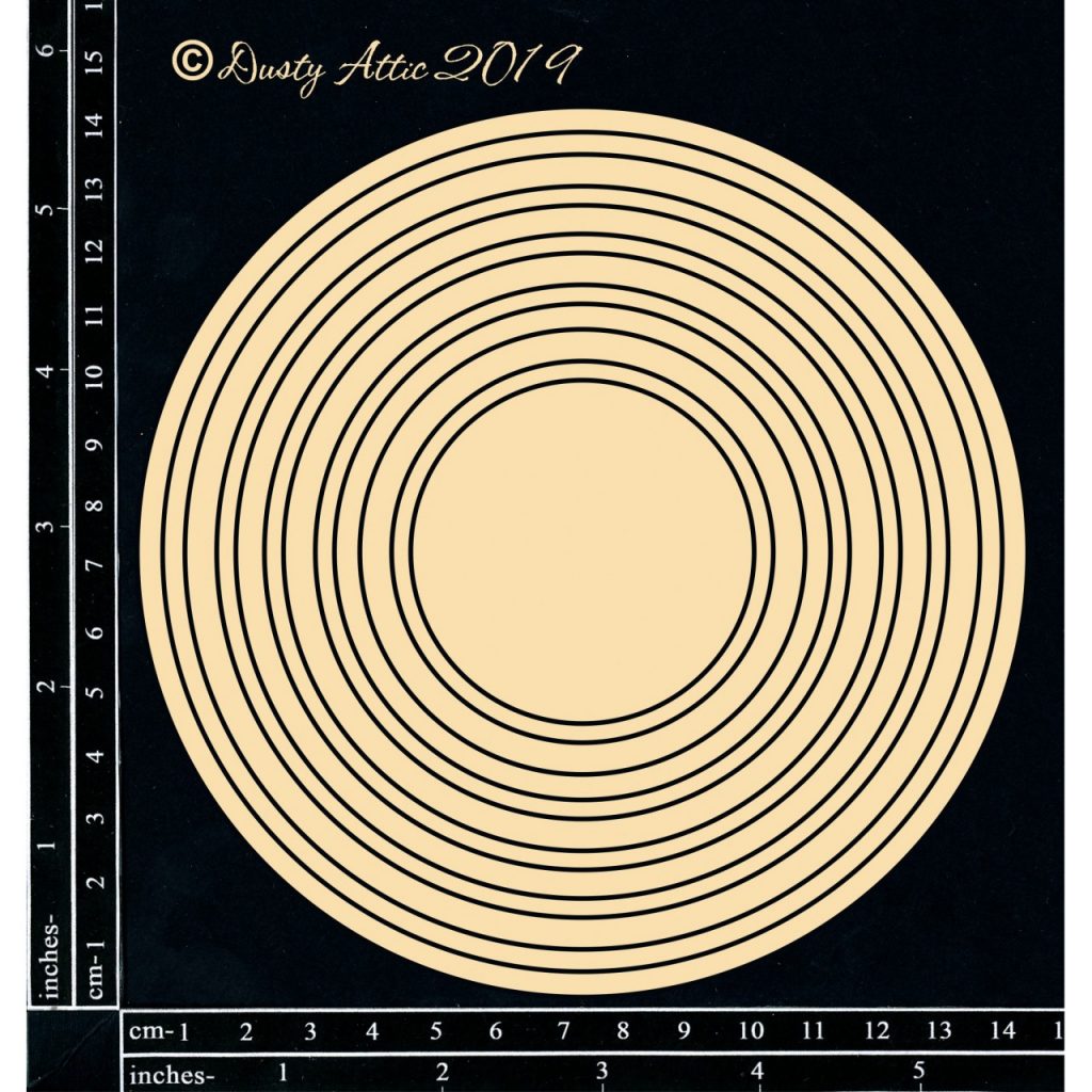 Get Framed Circles Crafted With Love and Roses