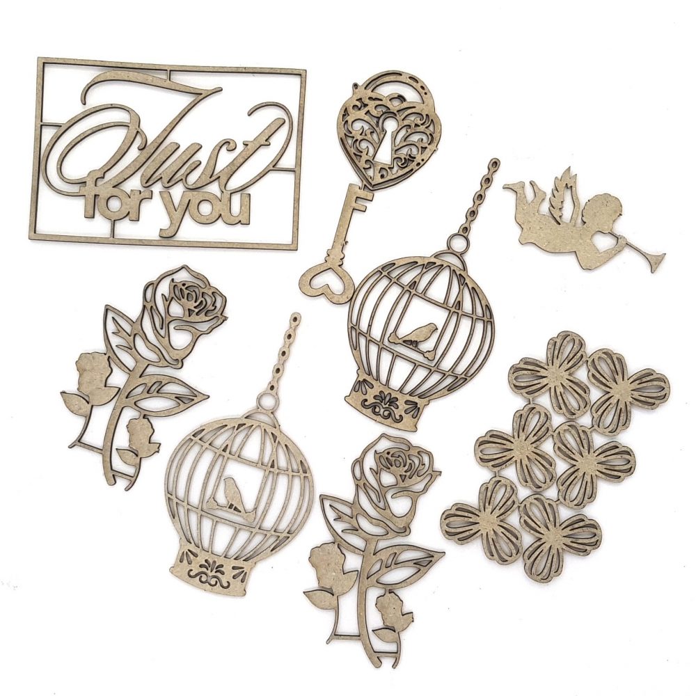 Mixed Chipboard Pack No. 1