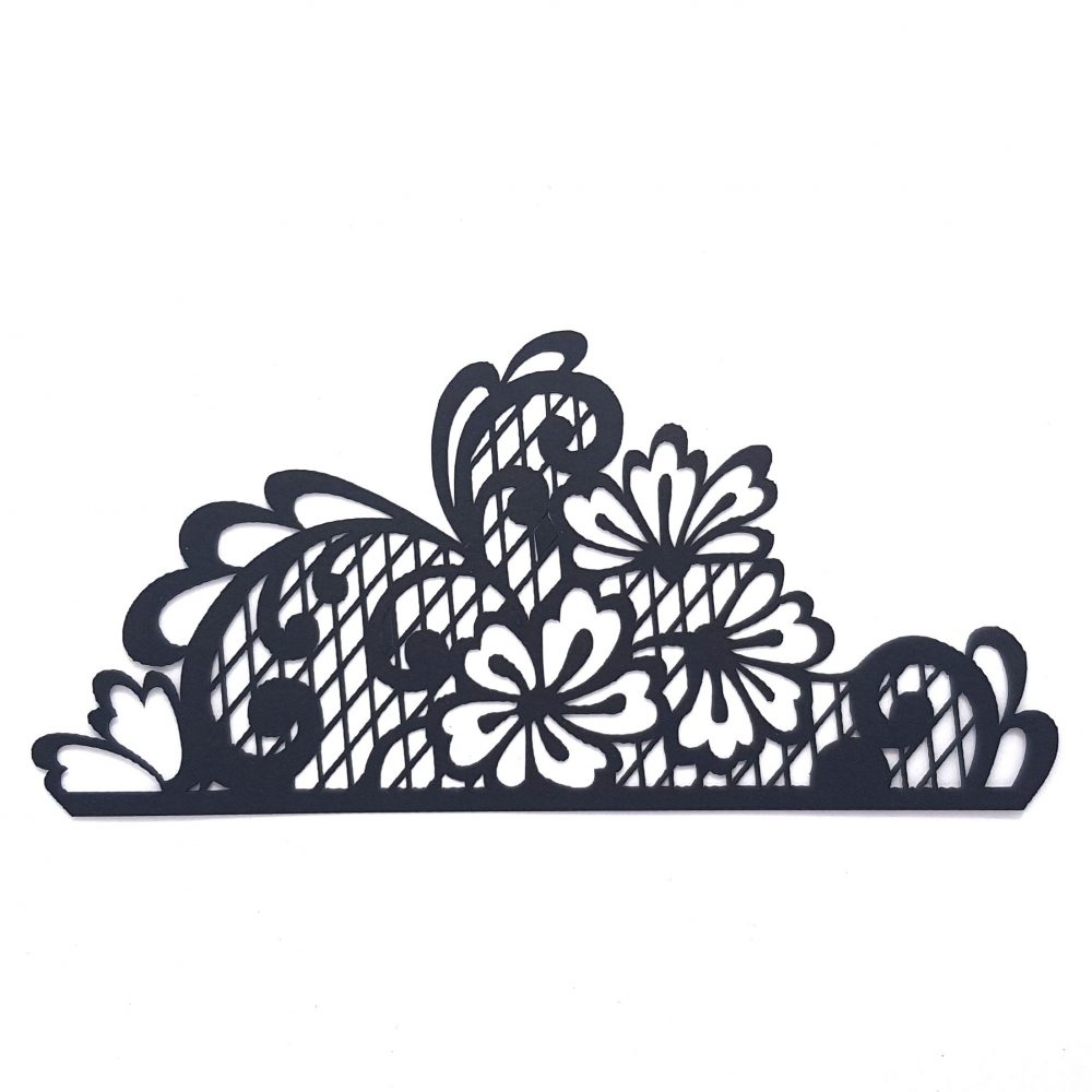 Silhouettes Black Lace