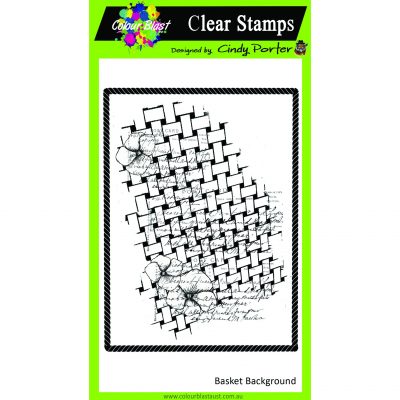 Basket Background Clear Stamp Set
