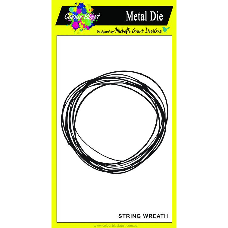 String Wreath Metal Die