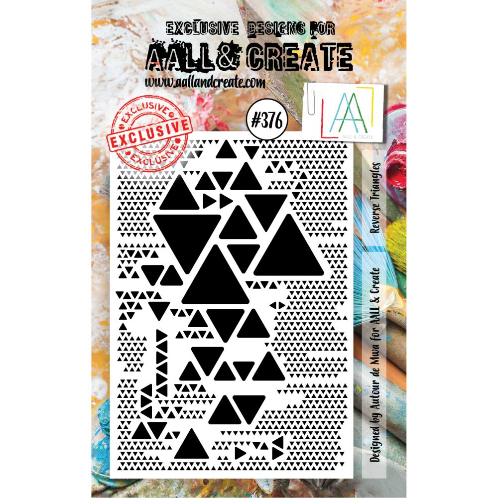 Reverse Triangles A7 Stamp #376