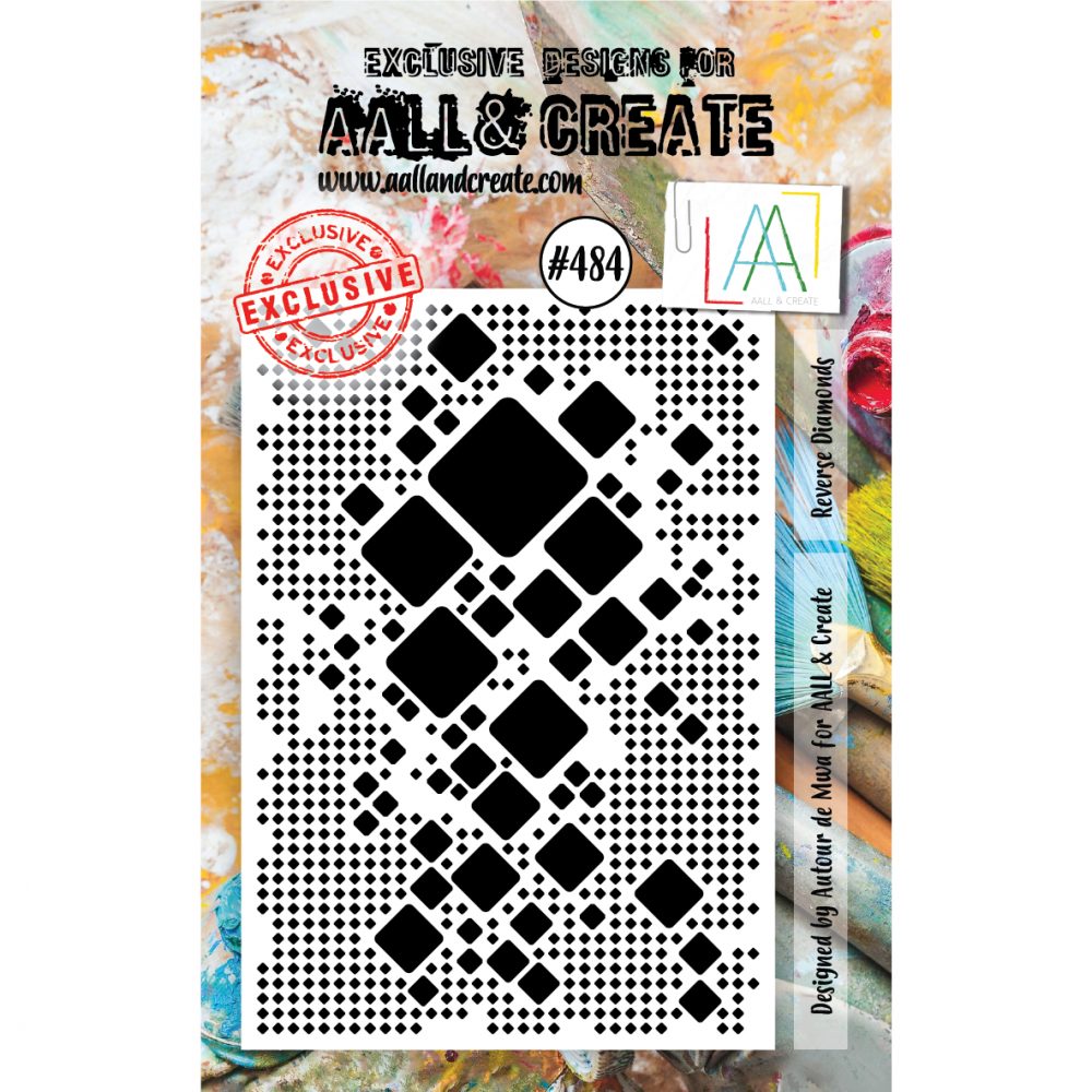 Reverse Diamonds A7 Stamp #484