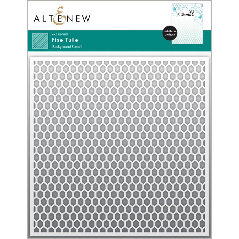 Fine Tulle Stencil