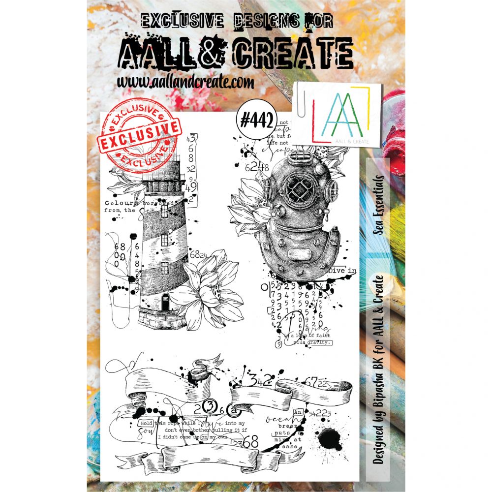 Sea Essentials A5 Stamp #442