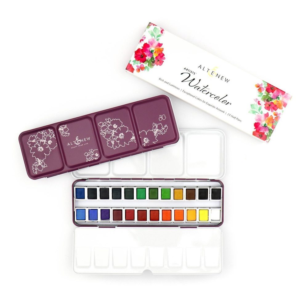 Artists Watercolour 24 Pan Set