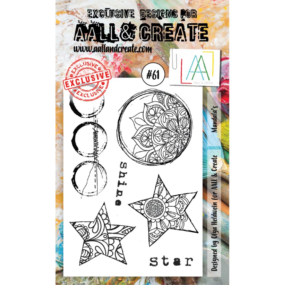Mandala's A6 Stamp #61