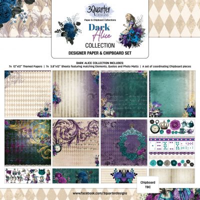 Chipboard Pieces 3Quarter Designs DREAMERS FLIGHT 12x12" Paper Pack Chipboard Pieces 3Quarter Designs DREAMERS FLIGHT 12x12" Paper Pack