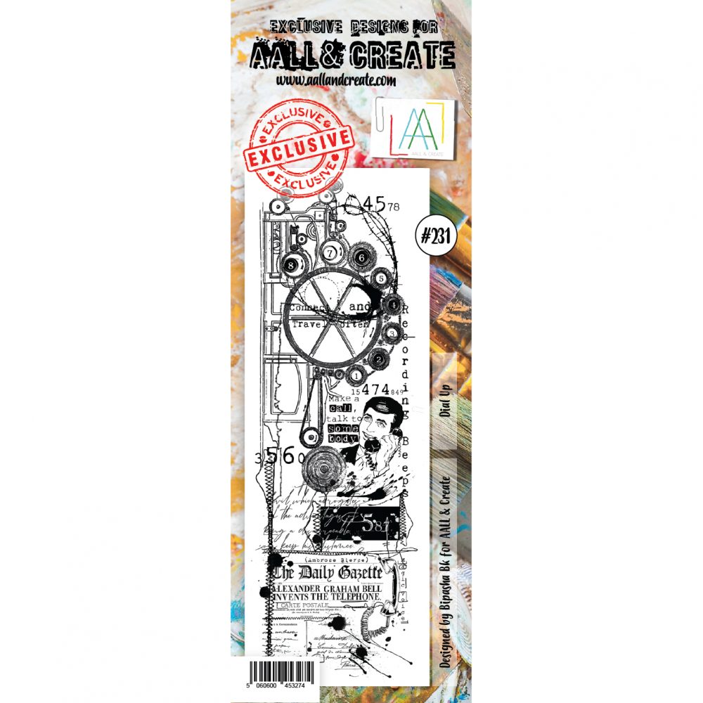 Dial Up Border Stamp #231