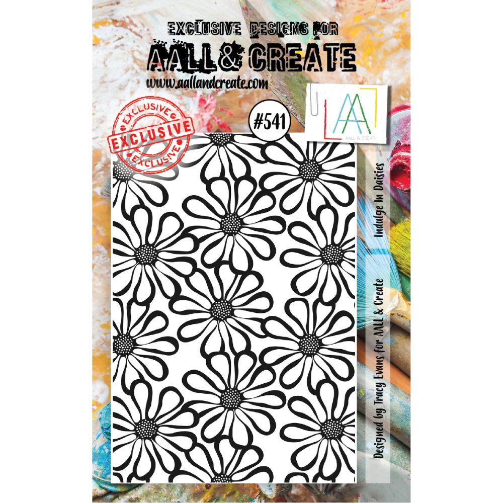 Indulge In Daisies A7 Stamp #541