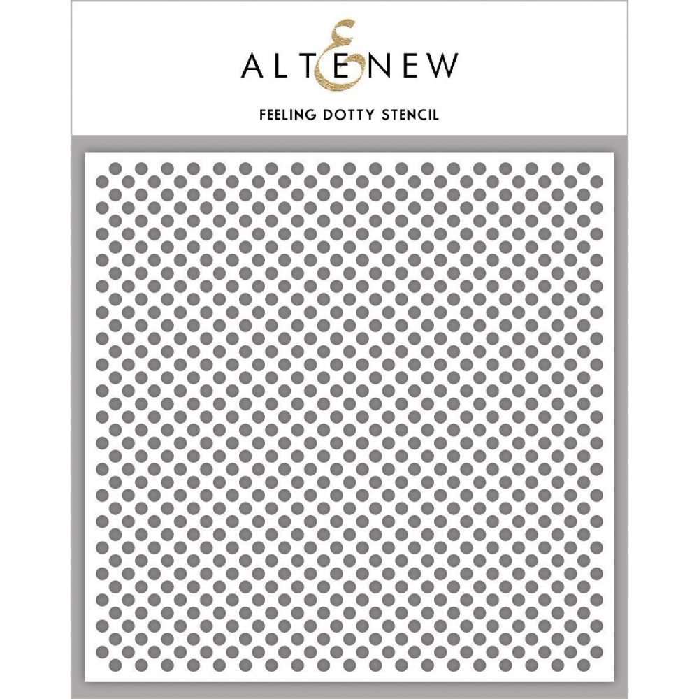 Feeling Dotty Stencil