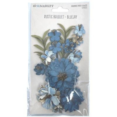 49 And Market 'BLOSSOM BLENDS' 13pc Flowers Choose from 5 Card Making/Craft 