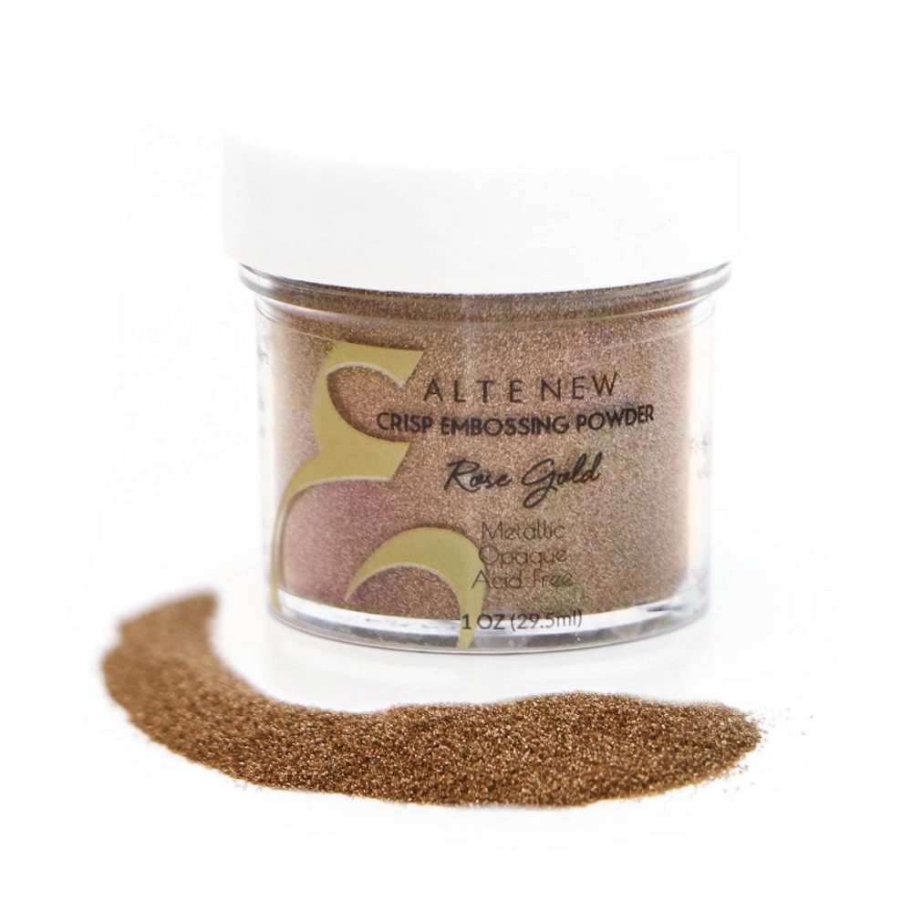 Rose Gold Crisp Embossing Powder