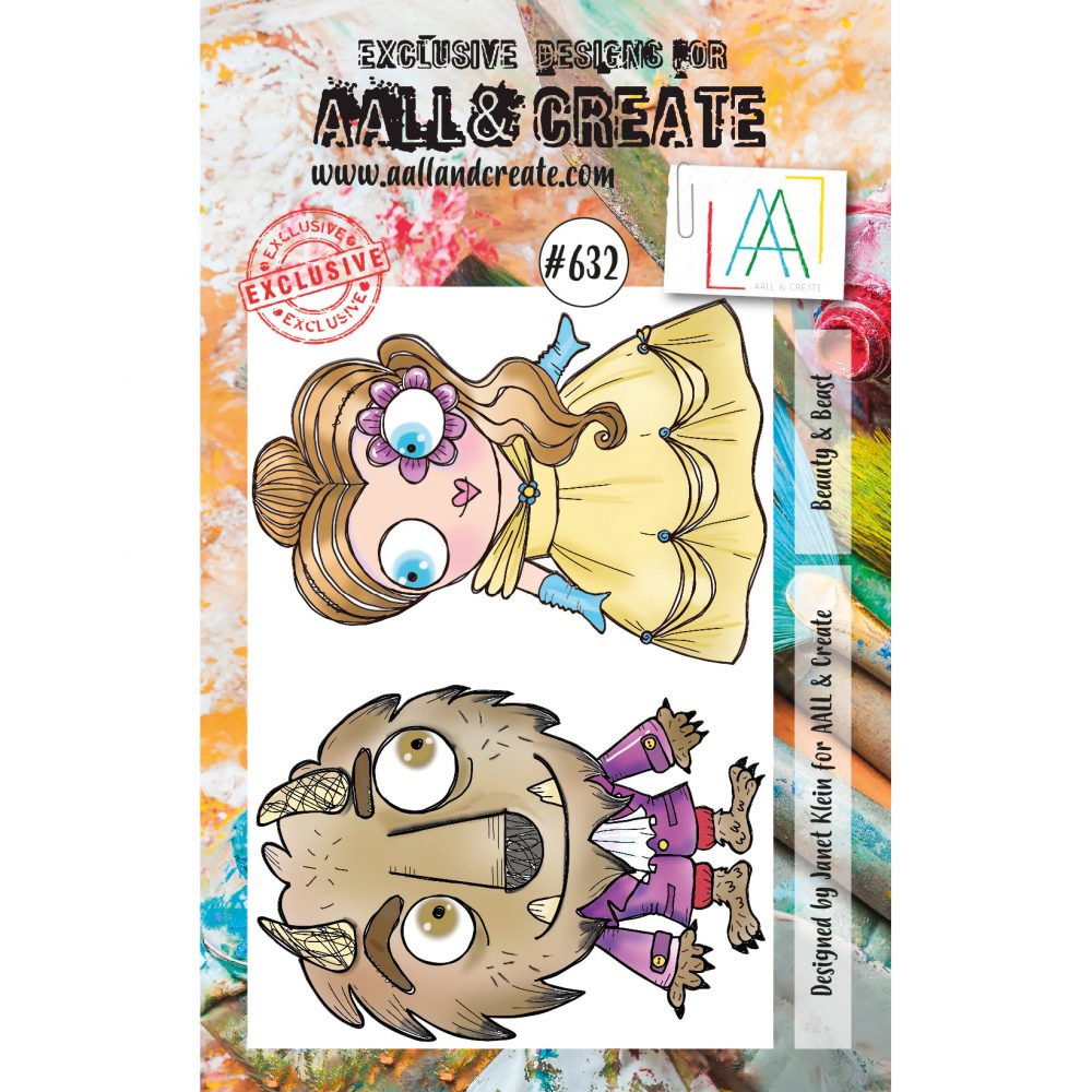 Beauty And Beast A7 Stamp #632