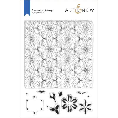 Altenew - Simple Coloring Stencil - 4 in 1 Set - Golden Days