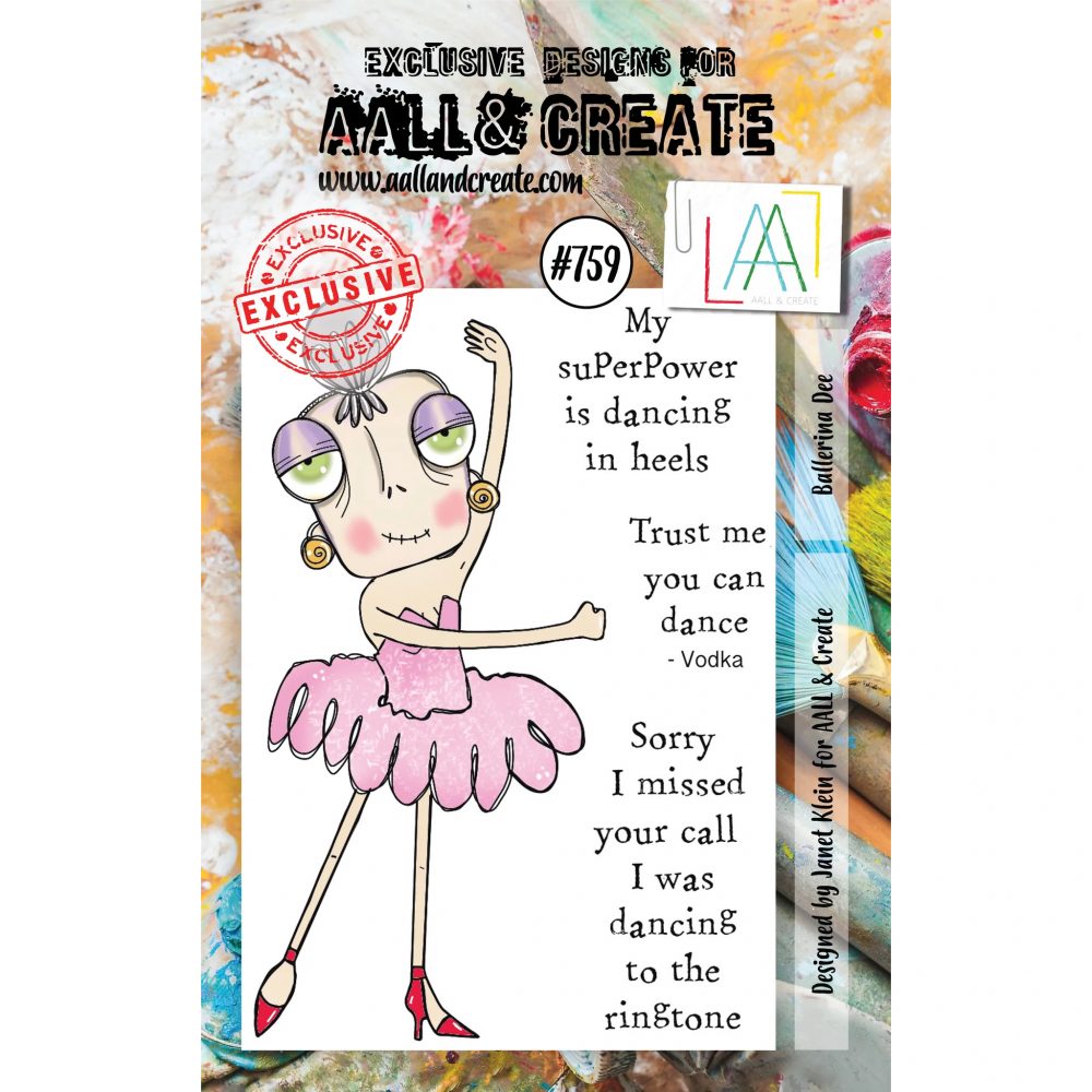 Ballerina Dee A7 Stamp #759