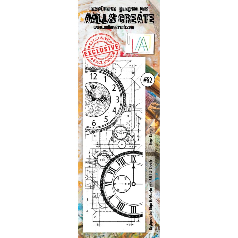 Timed Capsule Border Stamp #82