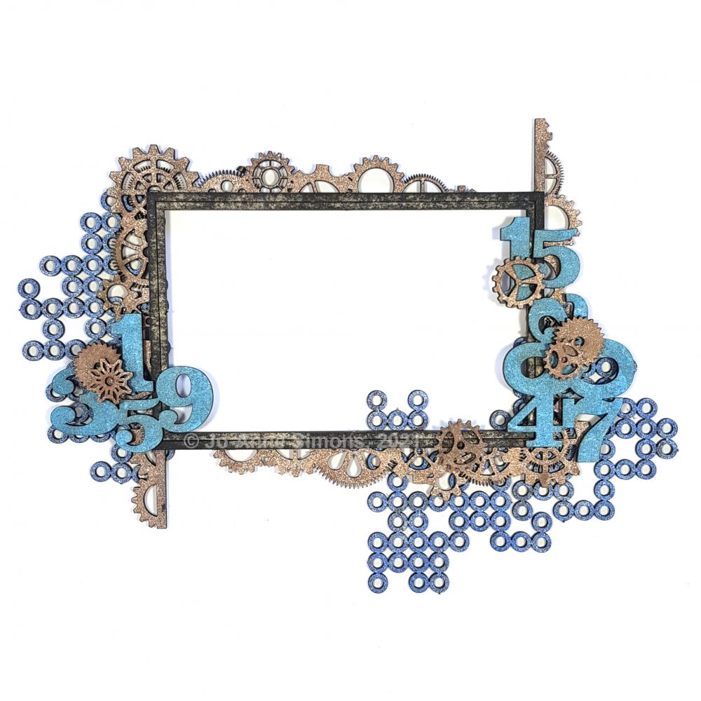 Cog Frame with Numbers