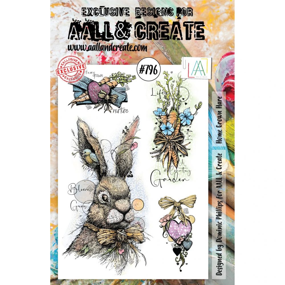 Home Grown Hare A5 #796