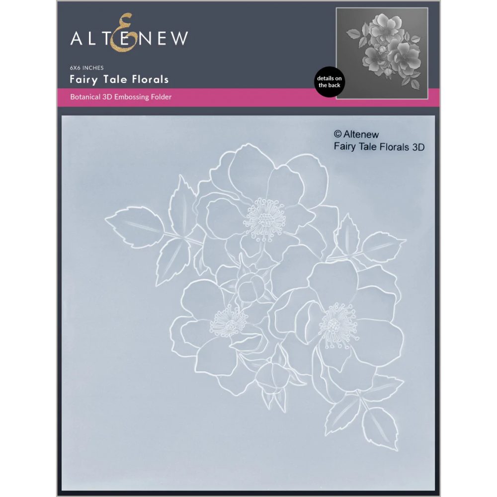 Fairy Tales Floral 3D Embossing Folder