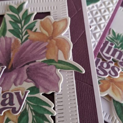 Hibiscus Card Kit - 3 Cards