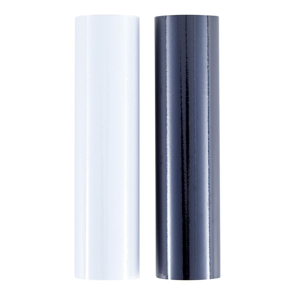 Spellbinders Glimmer Foil 2/Pkg Opaque Black & White
