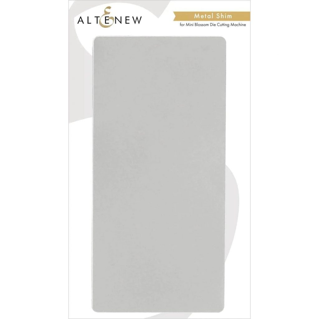 Mini Blossom Die Cutting Metal Shim Crafted With Love and Roses