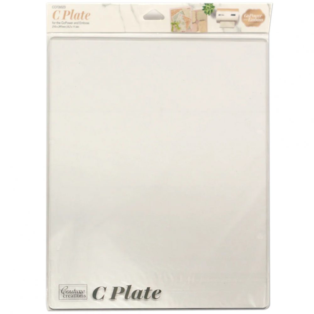 GoPower & Emboss C Plate (A4 size single plate 210mm x 297mm x 3mm)