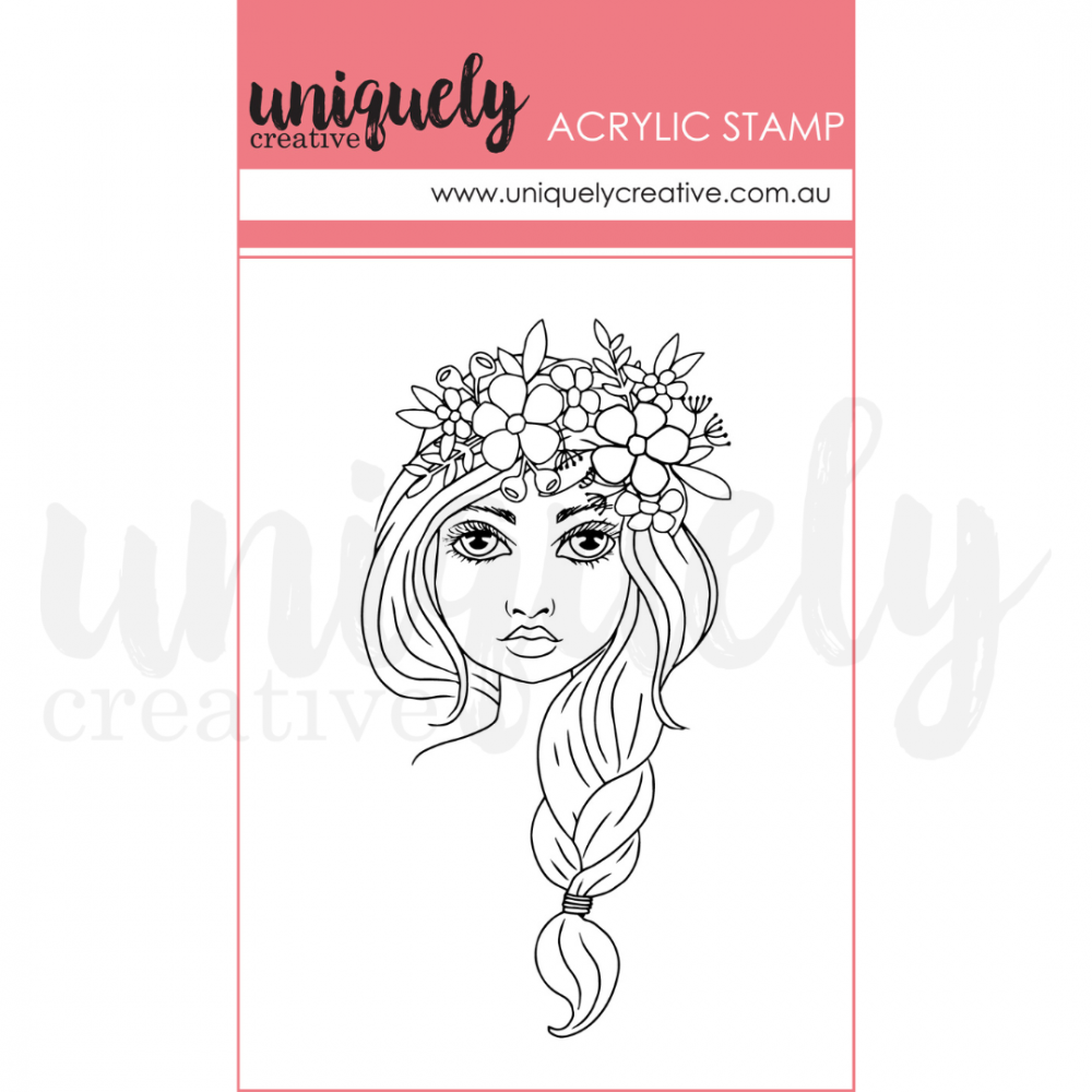 Violet - Mark Making Mini Stamp