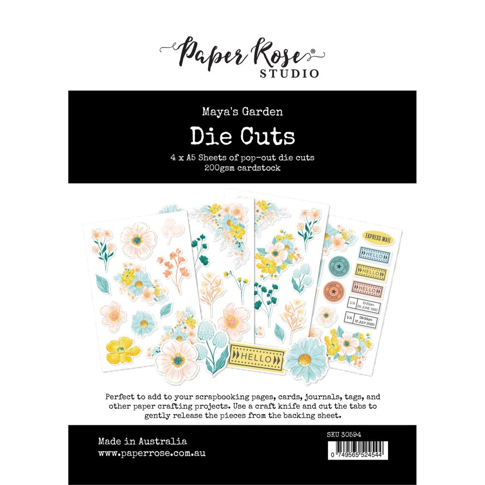 Maya's Garden Die Cuts