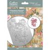 Nature's Garden Vintage Rose 3D Embossing Folder 5"X7" Timeless Roses