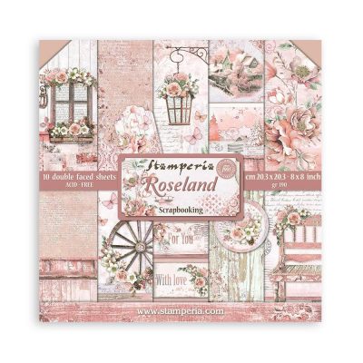 Stamperia Create Happiness 2 Clear Stamps Leaves & Movie Film