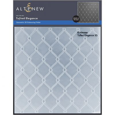 Tufted Elegance 3D Embossing Folder