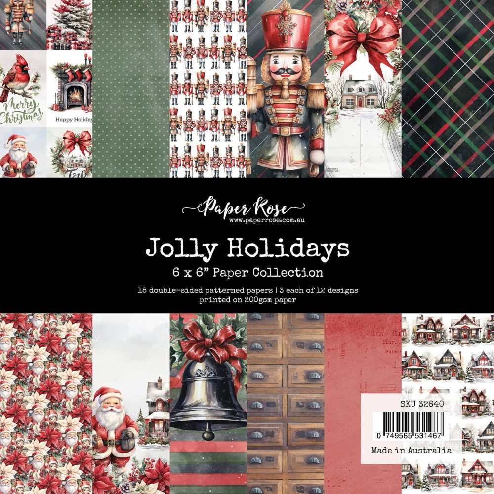 Jolly Holidays 6x6 Paper Collection