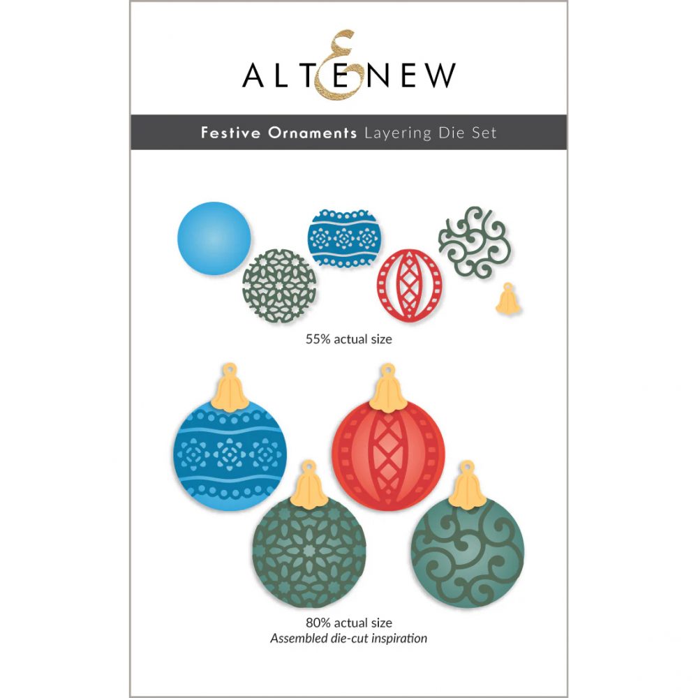 Festive Ornaments Layering Die Set