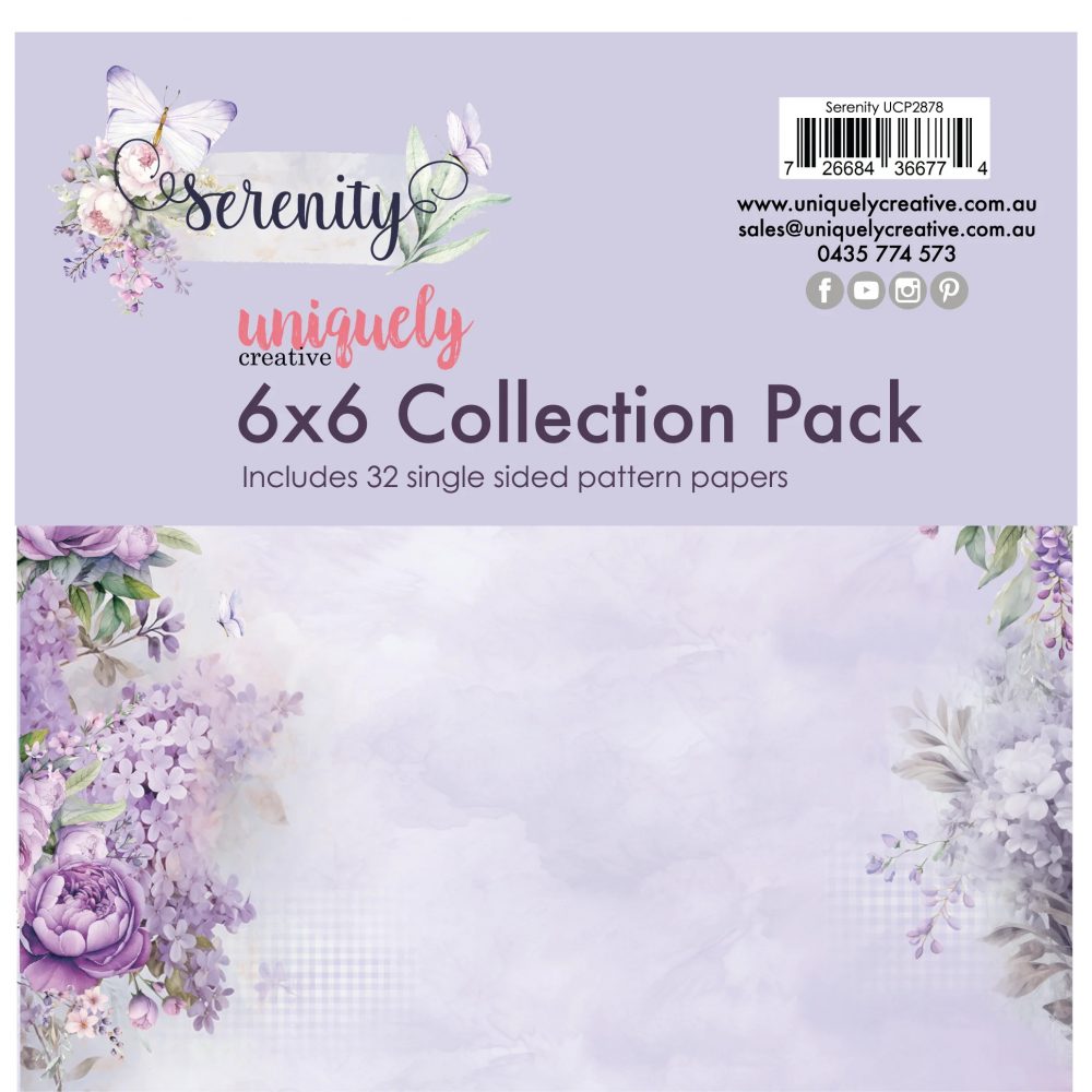 Serenity 6 x 6 Collection Pack