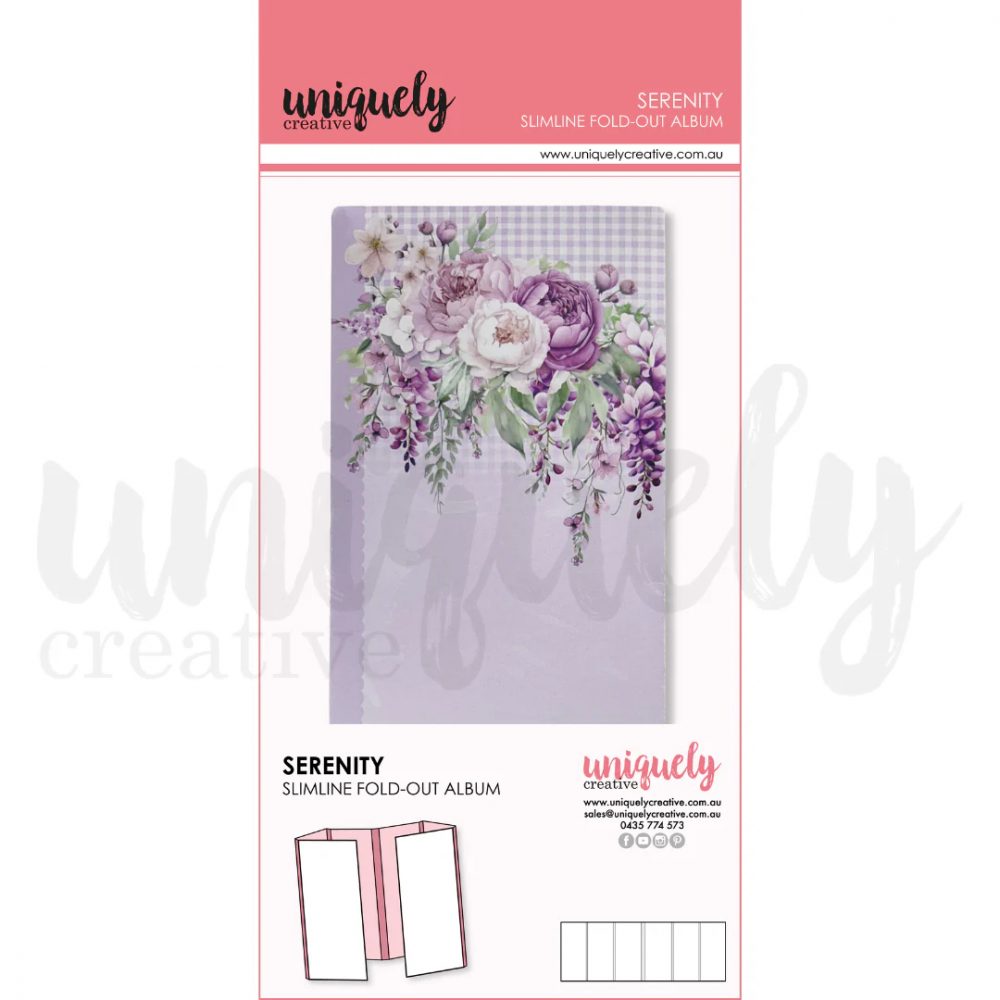 Serenity Slimline Fold-Out Album