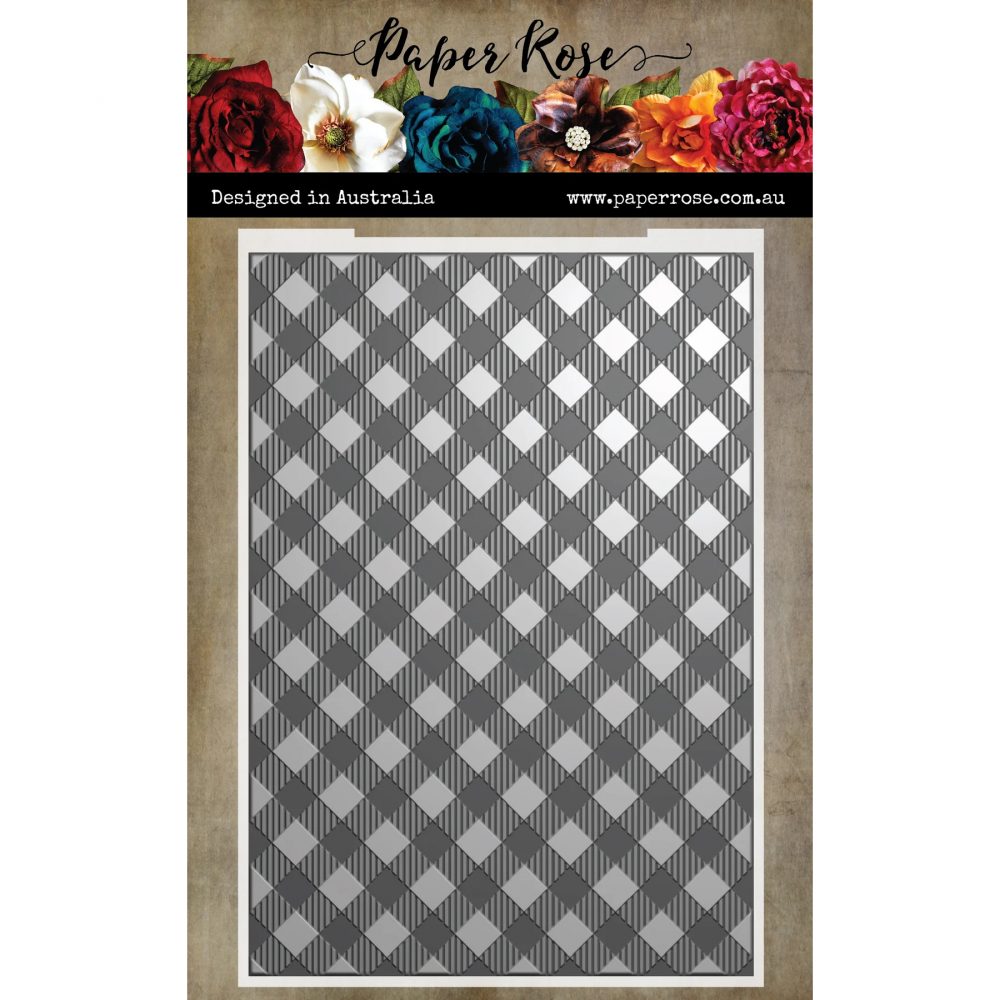 Buffalo Plaid 3D Embossing Folder