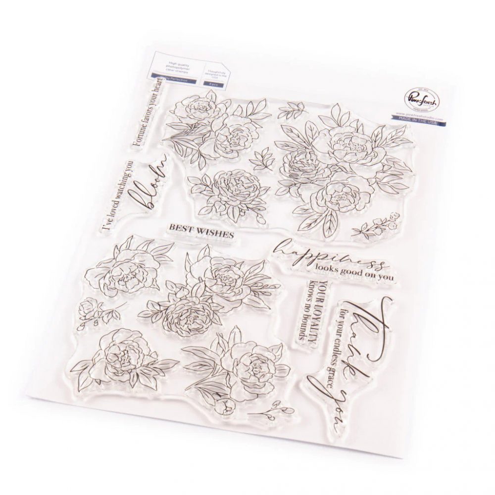 Peony Perfection Stamp