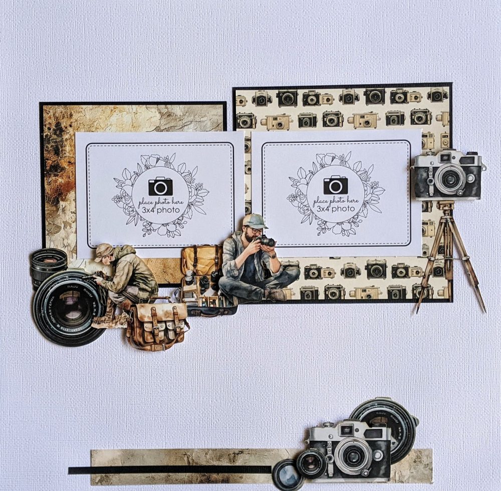 Scrapbook Kit - 4 Layouts Mintay Photographer - Image 3