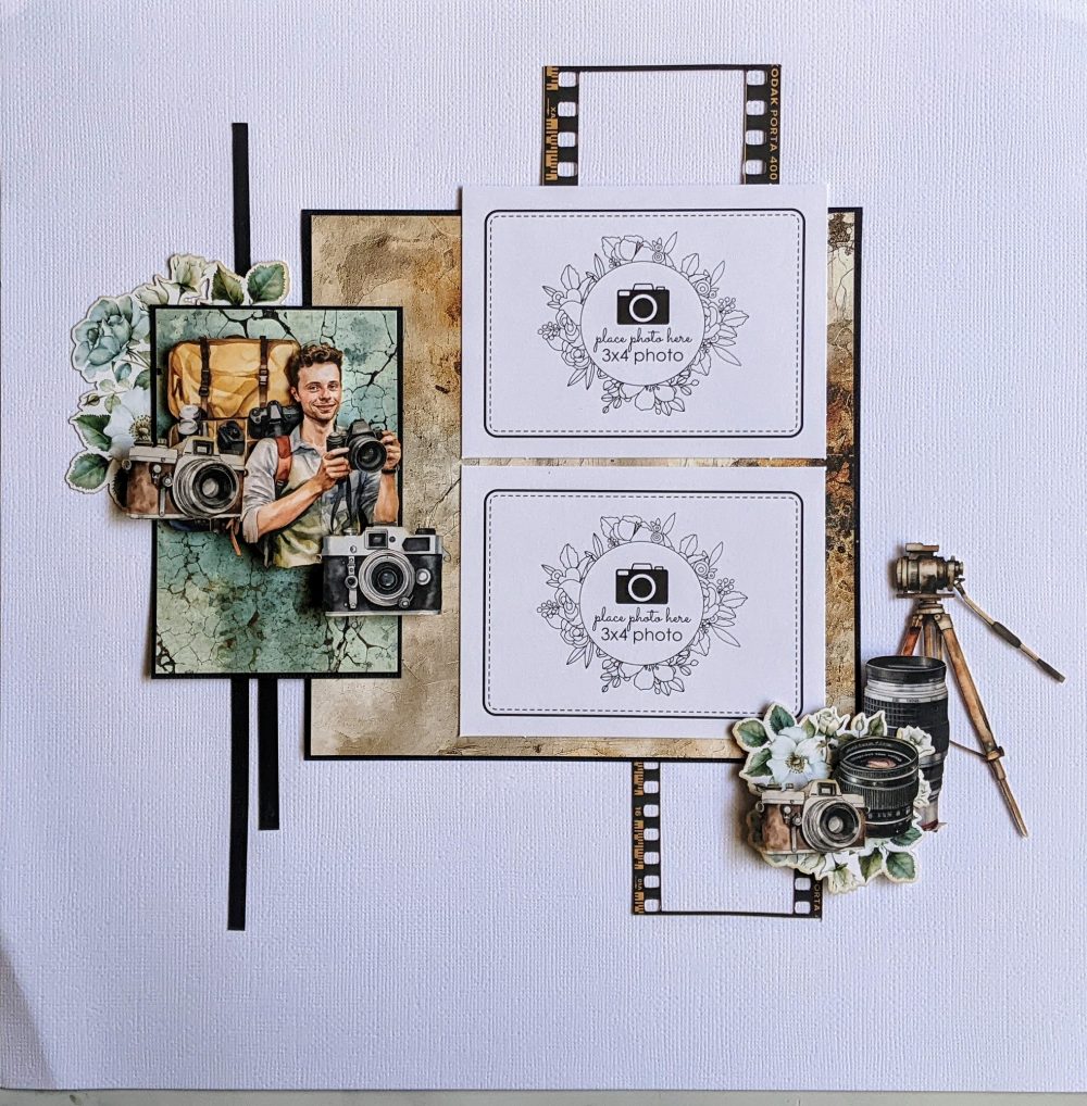 Scrapbook Kit - 4 Layouts Mintay Photographer - Image 2