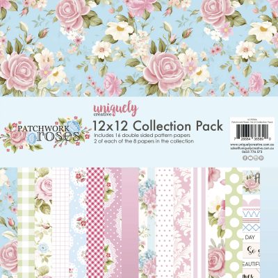 Patchwork Roses 12 x 12 Collection Pack