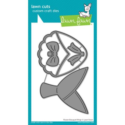 Lawn Cuts Custom Craft Die Flower Bouquet Wrap
