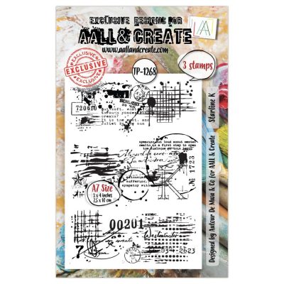 AALL And Create A7 Photopolymer Clear Stamp Set Starline K