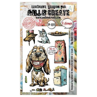 AALL And Create A6 Photopolymer Clear Stamp Set The Ruff Life