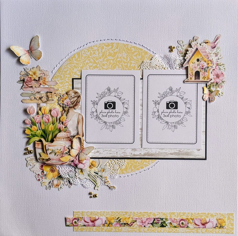 PRE ORDER Scrapbook Kit - Blossom Serenity - Image 5