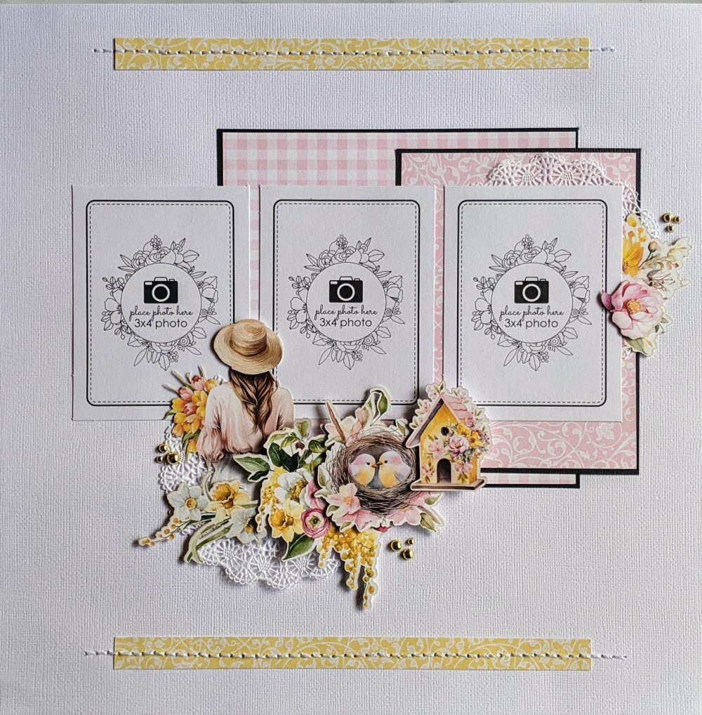 PRE ORDER Scrapbook Kit - Blossom Serenity - Image 4